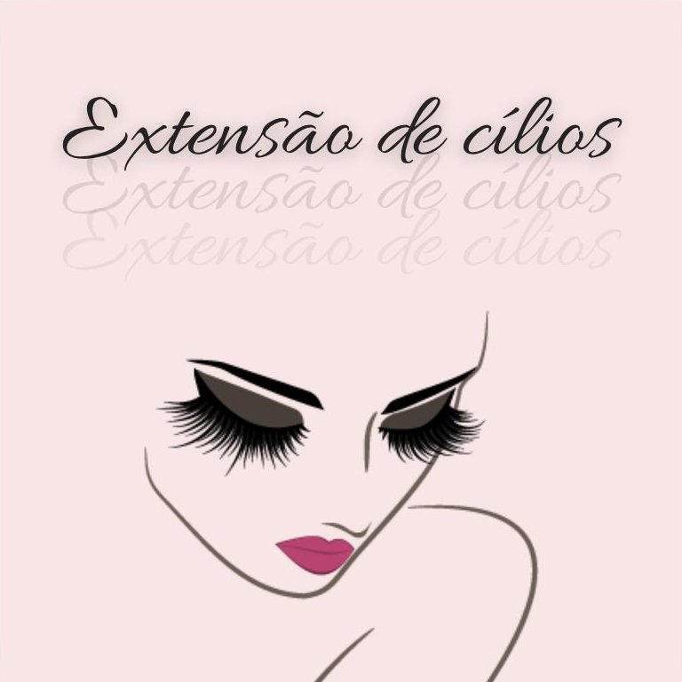 Arte para extensão de cílios